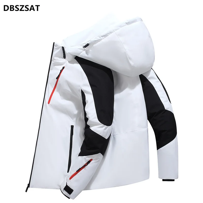 2023 Winter Men's Fleece Warm Down Jackets Mens Hooded Thicken Windproof Down Coats Casual Patchwork Zipper Men Parkas Jacket
2023 Winter Men's Fleece Warm Down Jackets Mens Hooded Thicken Windproof Down Coats Casual Patchwork Zipper Men Parkas Jacket