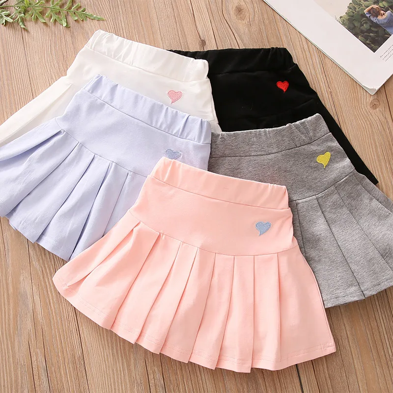 Girls Summer Pleated Skirt 3-12 Years Cotton School Kids Clothes Dance Training for Lovey Baby Girls Skirt with Shorts
Girls Summer Pleated Skirt 3-12 Years Cotton School Kids Clothes Dance Training for Lovey Baby Girls Skirt with Shorts