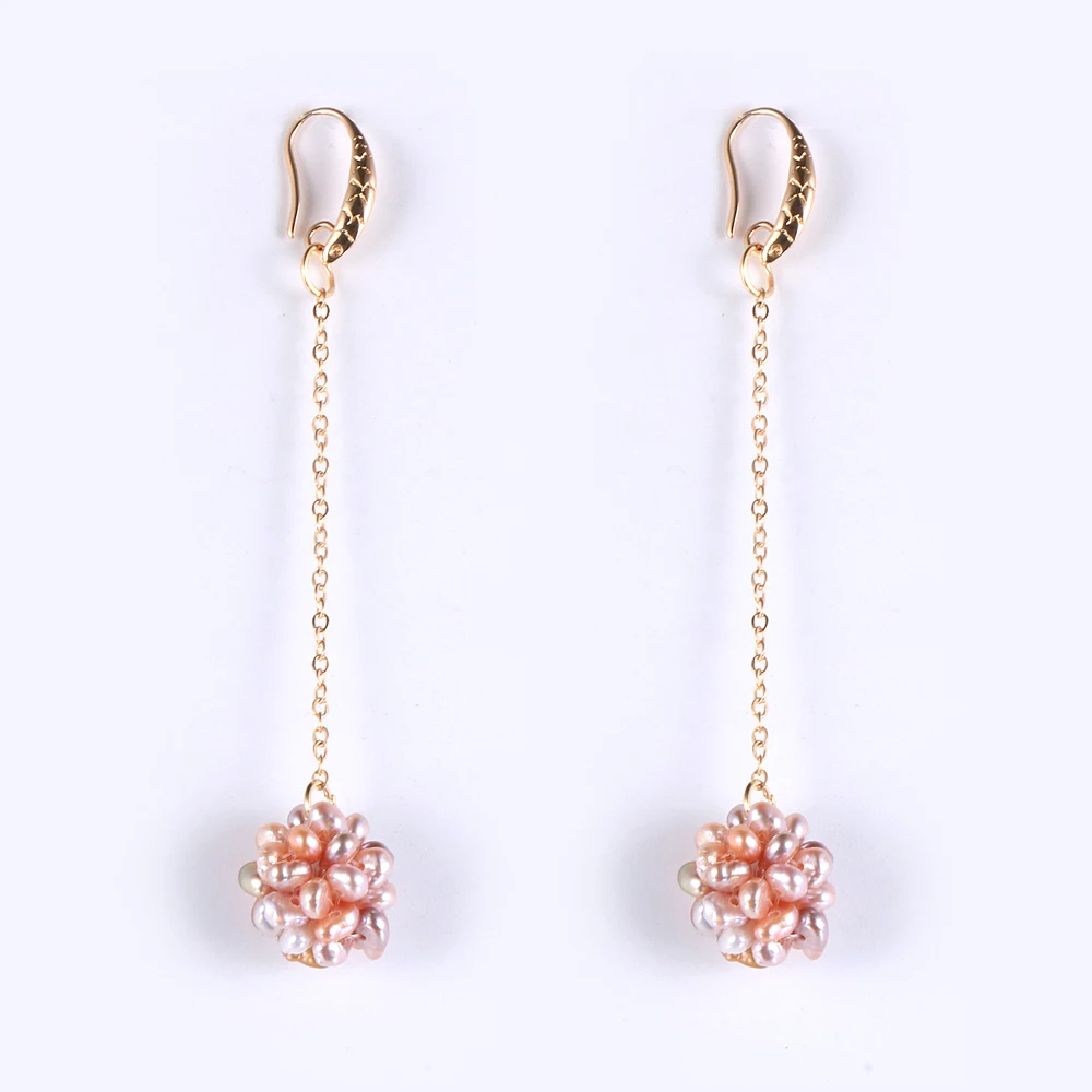 Trendy Freshwater Pearl Long Earrings Boho Flower Women Jewelry Accessories For Korean Girls Wedding Bridesmaid Gift
Trendy Freshwater Pearl Long Earrings Boho Flower Women Jewelry Accessories For Korean Girls Wedding Bridesmaid Gift