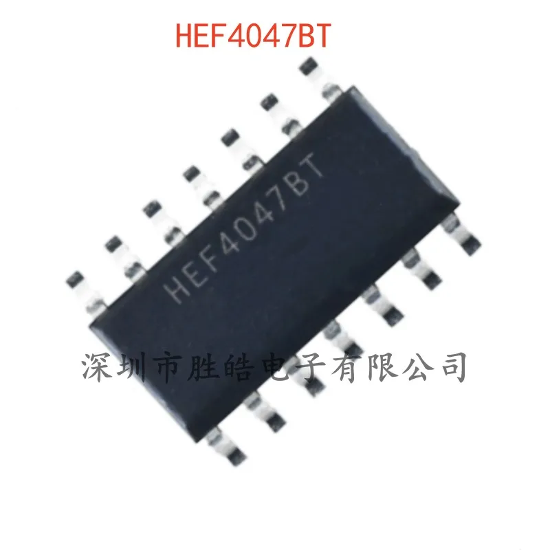 (10PCS) NEW HEF4047BT , 653 HEF4047 Monostable Unstable Multivibrator SOIC-14 HEF4047BT Integrated Circuit
(10PCS) NEW HEF4047BT , 653 HEF4047 Monostable Unstable Multivibrator SOIC-14 HEF4047BT Integrated Circuit
