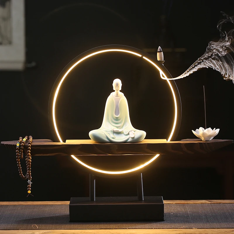 Electronic Chinese Incense Burner Lamp Modern Blackflow Aesthetic Incense Burner Sandalwood Ceramic Porta Incienso Home Decor
Electronic Chinese Incense Burner Lamp Modern Blackflow Aesthetic Incense Burner Sandalwood Ceramic Porta Incienso Home Decor