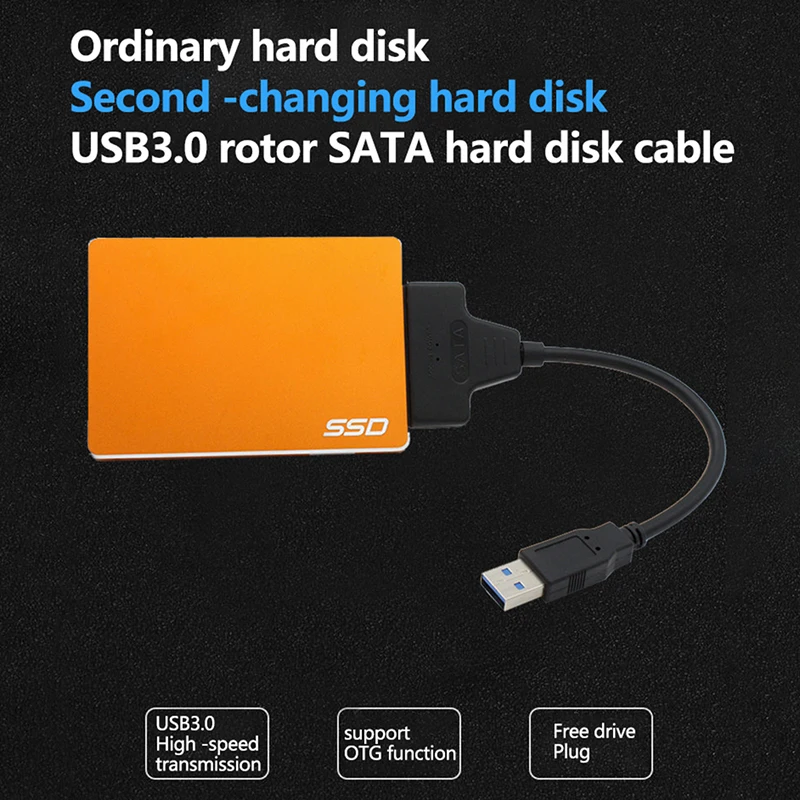 7+ 15 22 Pin SATA 3 Cable 2.5 HDD/SSD USB Adapter 5Gbps High-Speed Transmit External Hard Disk Converter Fit For Windows 7,10
7+ 15 22 Pin SATA 3 Cable 2.5 HDD/SSD USB Adapter 5Gbps High-Speed Transmit External Hard Disk Converter Fit For Windows 7,10