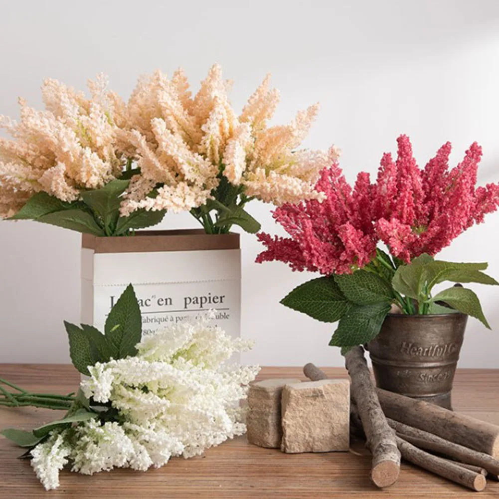 1 Bunch 35cm Artificial Silk Fake Lavender Flowers Artifical Bouquet Fake Flowers For Wedding Party Home Hotel Garden Decoration
1 Bunch 35cm Artificial Silk Fake Lavender Flowers Artifical Bouquet Fake Flowers For Wedding Party Home Hotel Garden Decoration