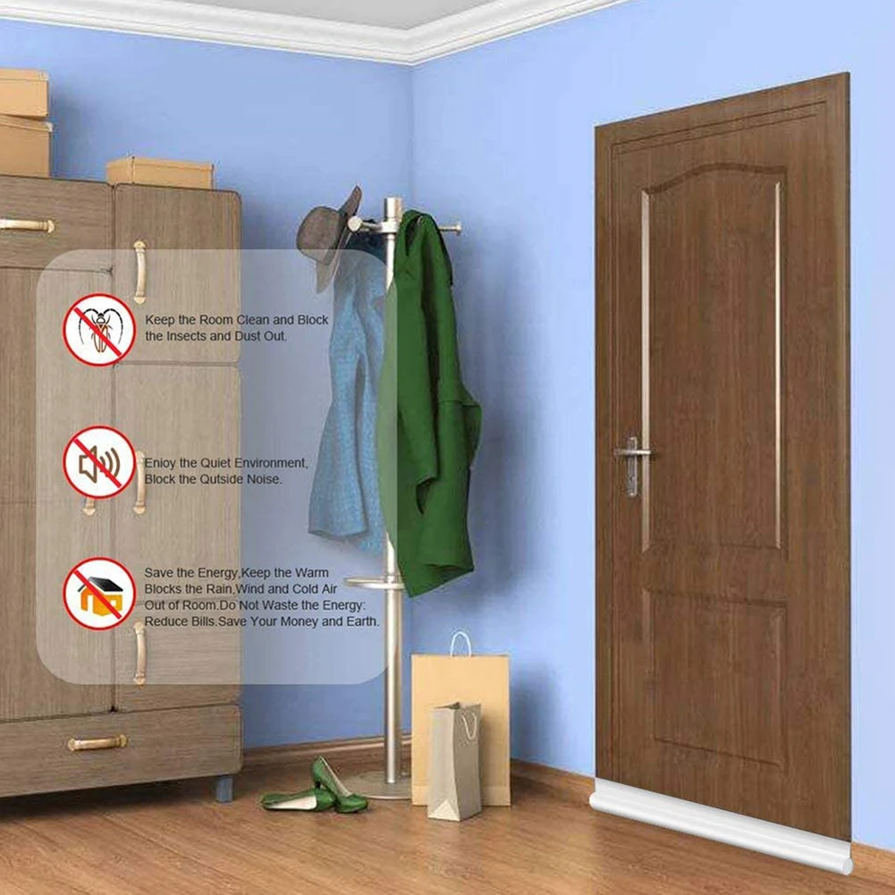 Waterproof Door Bottom Seal Strip Weather Stripping Door Sweep Adjustable Under Door Draft Blocker Insulator Weatherstrip
Waterproof Door Bottom Seal Strip Weather Stripping Door Sweep Adjustable Under Door Draft Blocker Insulator Weatherstrip