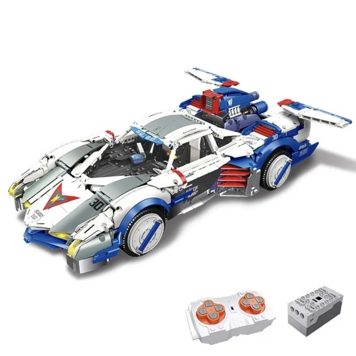 3907 шт., Детский конструктор MOC Future GSX, гоночный автомобиль
3907 шт., Детский конструктор MOC Future GSX, гоночный автомобиль