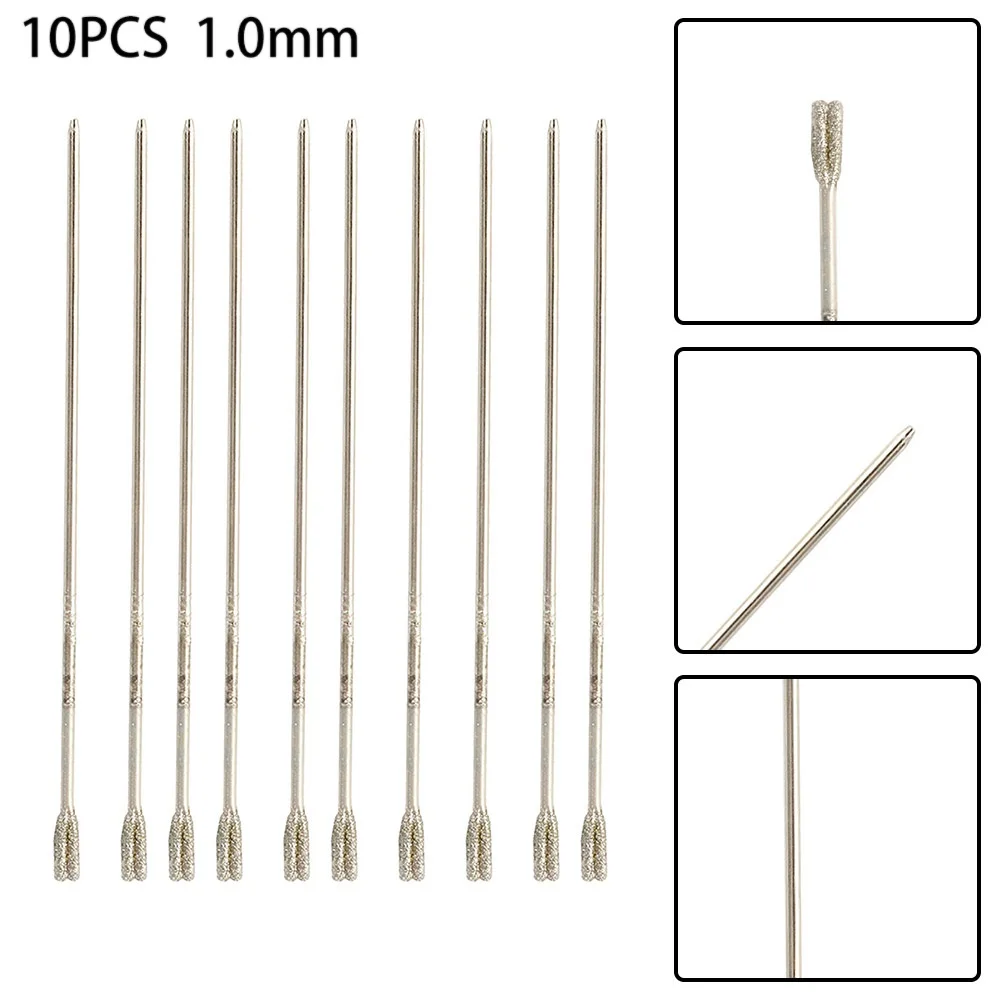 Hole Saw Tile Glass Drill Bit 1-2.4mm 10x Easy To Use Long Term Use For jade stone jewelry hollow saw Gute Qualität
Hole Saw Tile Glass Drill Bit 1-2.4mm 10x Easy To Use Long Term Use For jade stone jewelry hollow saw Gute Qualität