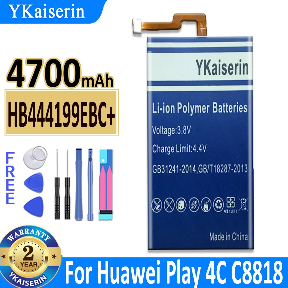 YKaiserin HB444199EBC With Frame Battery For Huawei Honor 4C C8818 CHM-CL00 CHM-UL00 CHM-U01 CHM-TL00H 4700mAh Batterie
YKaiserin HB444199EBC With Frame Battery For Huawei Honor 4C C8818 CHM-CL00 CHM-UL00 CHM-U01 CHM-TL00H 4700mAh Batterie