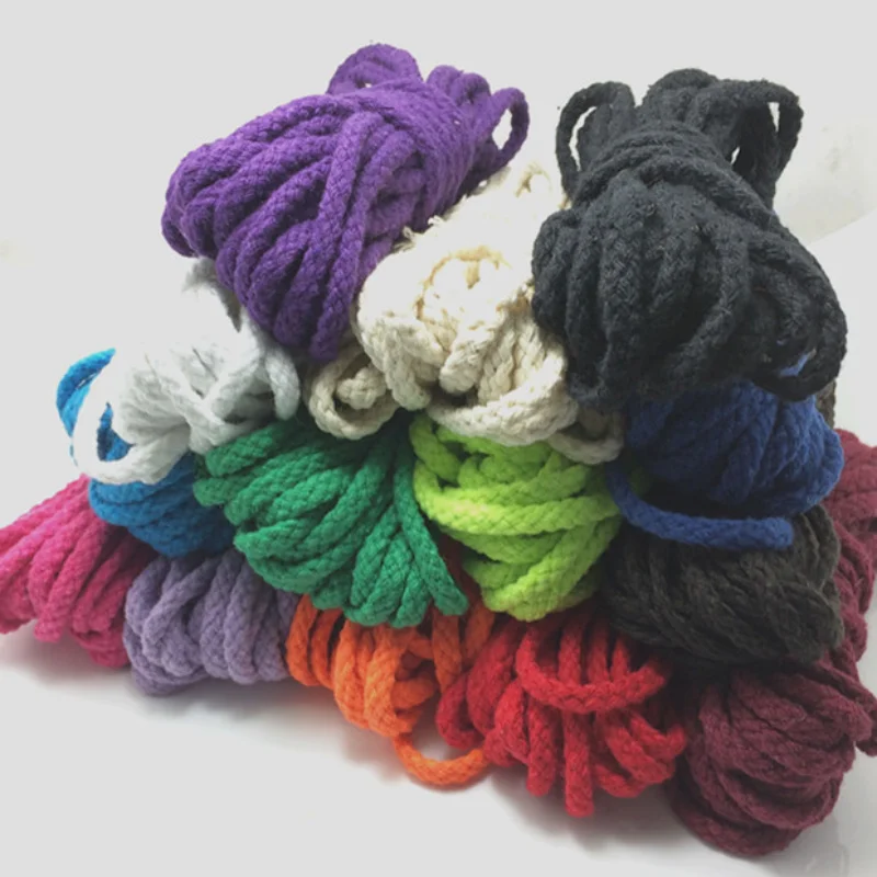 5yards/Lot 5mm Cotton Rope Decorative Twisted Braided Cord Rope for Handmade Home Textile Decoration
5yards/Lot 5mm Cotton Rope Decorative Twisted Braided Cord Rope for Handmade Home Textile Decoration