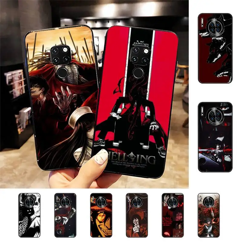 

Anime Hellsing Alucard Fan Ultrathin Phone Case For Huawei Nova 3I 3E mate 20lite 20Pro 10lite Luxury funda case