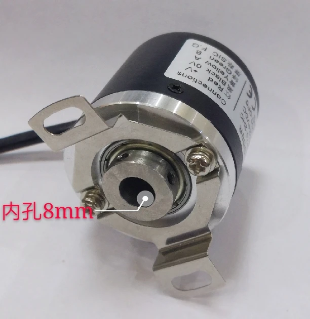 The 24V Incremental Rotary Hollow Shaft Encoder ZKP3808 Replaces the 1024 Line PNP Output of AB Phase 000 Pulse
The 24V Incremental Rotary Hollow Shaft Encoder ZKP3808 Replaces the 1024 Line PNP Output of AB Phase 000 Pulse