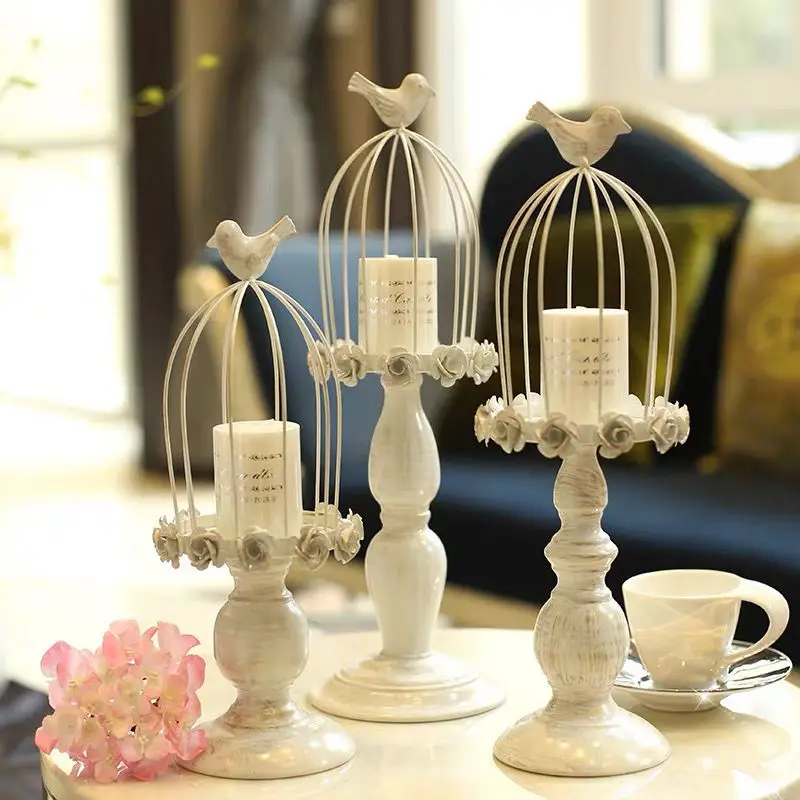Candlestick Ornaments European Style Retro Candle Holder Bird Cage Wedding Props Iron Art Dining Table Decor Home Decor
Candlestick Ornaments European Style Retro Candle Holder Bird Cage Wedding Props Iron Art Dining Table Decor Home Decor