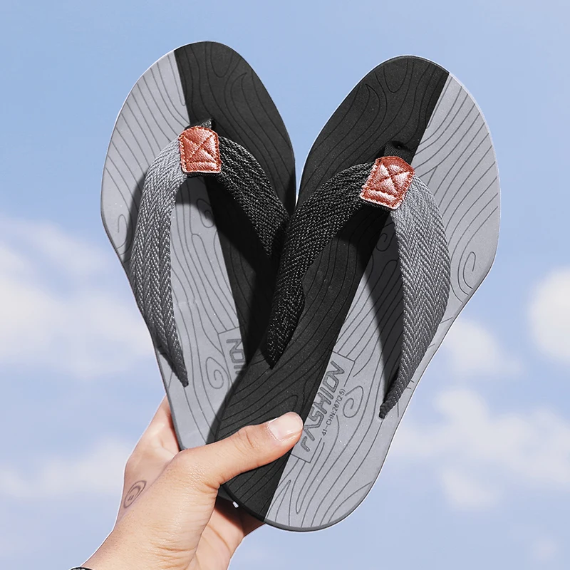 Jumpmore Summer Men Fashion Trendy Flip Flops Home Slippers Non-Slip Beach Sewing Cool Student Clip Outside Slides Size 39-45
Jumpmore Summer Men Fashion Trendy Flip Flops Home Slippers Non-Slip Beach Sewing Cool Student Clip Outside Slides Size 39-45