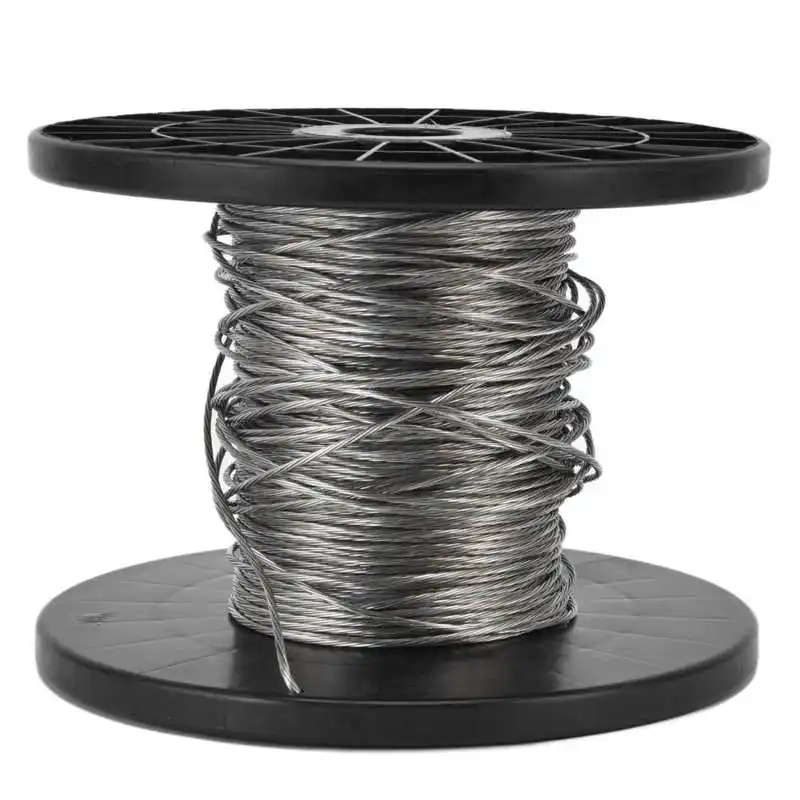 Electronic Fence Wire Aluminum Magnesium Alloy Electronic Dog Fence Wire Good Conductivity for Outdoors
Electronic Fence Wire Aluminum Magnesium Alloy Electronic Dog Fence Wire Good Conductivity for Outdoors