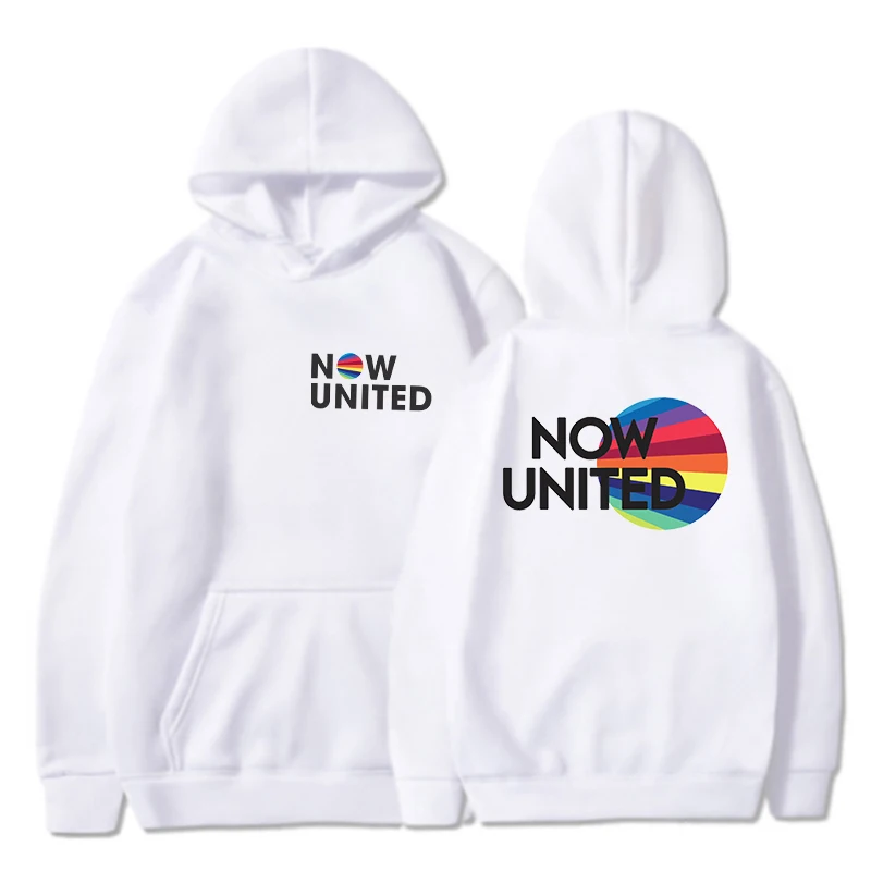 Белая толстовка в стиле хип-хоп с надписью Now United, спортивный костюм для мужчин, толстовки большого размера, толстовка команды ООН 2020, улична...
Белая толстовка в стиле хип-хоп с надписью Now United, спортивный костюм для мужчин, толстовки большого размера, толстовка команды ООН 2020, улична...