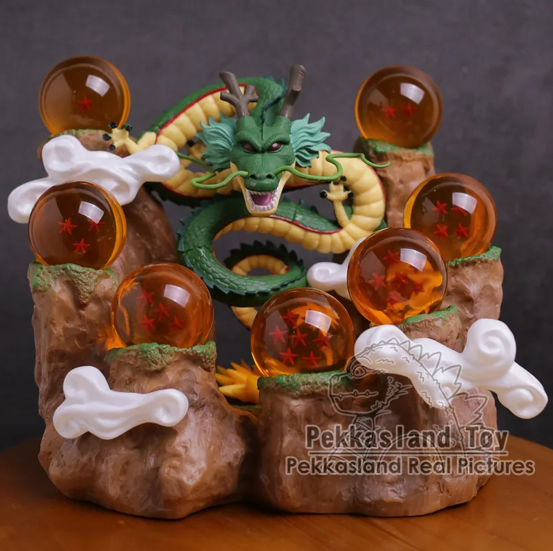 Dragon Ball Shenron + Mountain Stand + 7 Crystal Balls PVC Figures Collectible Model Toys
Dragon Ball Shenron + Mountain Stand + 7 Crystal Balls PVC Figures Collectible Model Toys