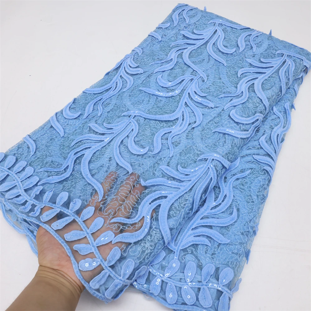 African Guipure Cord Lace Fabric With Sequins 2023 High Quality Nigerian Tulle Mesh Lace Fabric For Birdal Wedding Dress Women
African Guipure Cord Lace Fabric With Sequins 2023 High Quality Nigerian Tulle Mesh Lace Fabric For Birdal Wedding Dress Women