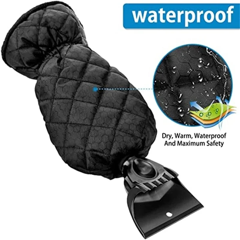 Автомобильная лопата для снега и перчатки для снятия бархата, скребок для льда, теплый масштабируемый инструмент для размораживания и разг... 
Автомобильная лопата для снега и перчатки для снятия бархата, скребок для льда, теплый масштабируемый инструмент для размораживания и разг...