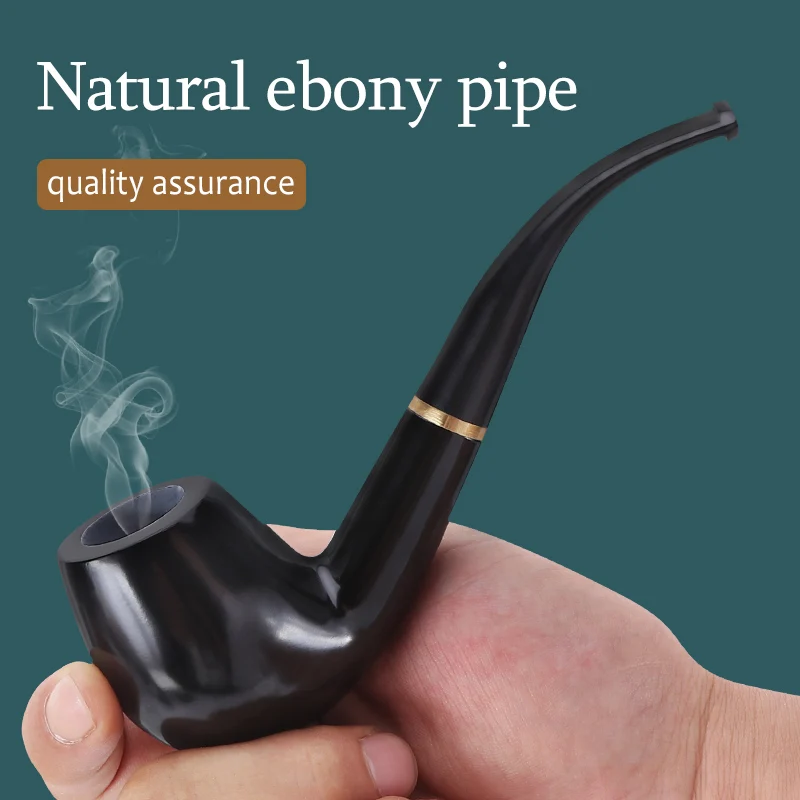 New 1 Smoking Set Wood Smoking Pipe Ebony Tobacco Pipe with Pipe Accessories Men's Gadget Gift Box
New 1 Smoking Set Wood Smoking Pipe Ebony Tobacco Pipe with Pipe Accessories Men's Gadget Gift Box