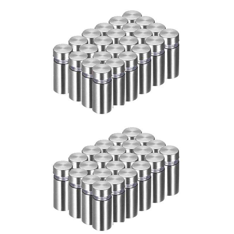 48 Packs Advertising Screws Standoff Mounts Glass Acrylic Nail Mounts Screws For Displaying Acrylic Board And Signage
48 Packs Advertising Screws Standoff Mounts Glass Acrylic Nail Mounts Screws For Displaying Acrylic Board And Signage