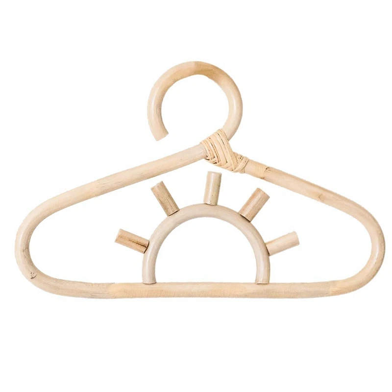 2X Rattan Clothes Hanger Kids Garments Organizer Rack Children Hanger Kids Room Decoration Hanger For Clothes,Sun
2X Rattan Clothes Hanger Kids Garments Organizer Rack Children Hanger Kids Room Decoration Hanger For Clothes,Sun