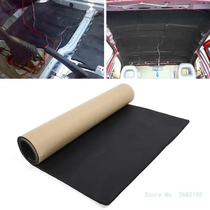 200*50cm 10/20mm Car Sound Hot Deadener Mat Noise Proof Bonnet Insulation Deadening Engine Firewall Heat Foam Cotton Sticker
200*50cm 10/20mm Car Sound Hot Deadener Mat Noise Proof Bonnet Insulation Deadening Engine Firewall Heat Foam Cotton Sticker
