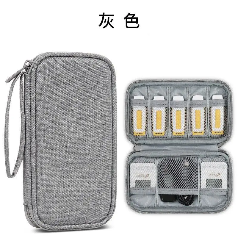 Чехол для флешек Oxford черный/серый 
Чехол для флешек Oxford черный/серый