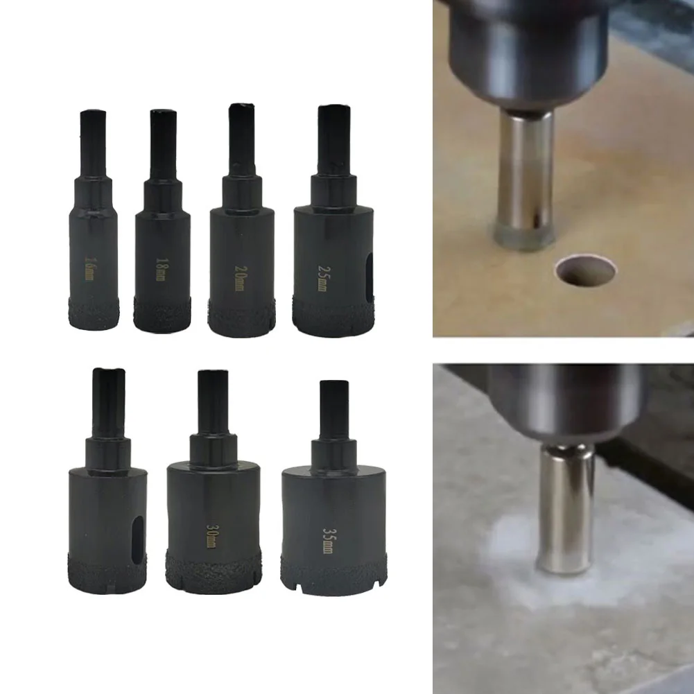 1pc Dry Vacuum Brazed Diamond Drilling Core Bit Ceramic Tile Hole Saw Cutter For Granite Brick Tile Ceramic Concrete Stone Drill
1pc Dry Vacuum Brazed Diamond Drilling Core Bit Ceramic Tile Hole Saw Cutter For Granite Brick Tile Ceramic Concrete Stone Drill