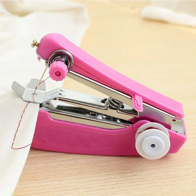 1pc Portable Mini Manual Sewing Machine Simple Operation Sewing Tools Sewing Cloth Fabric Handy Needlework Tool
1pc Portable Mini Manual Sewing Machine Simple Operation Sewing Tools Sewing Cloth Fabric Handy Needlework Tool