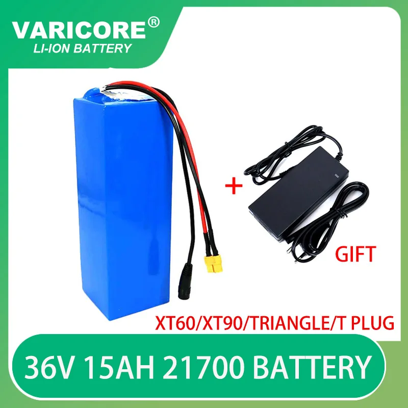 VariCore Новый 36V 15Ah 21700 10S 3P аккумулятор 500W аккумуляторы высокой мощности 42V 15000mAh Ebike Электрический велосипед BMS и 2A зарядное устройство
VariCore Новый 36V 15Ah 21700 10S 3P аккумулятор 500W аккумуляторы высокой мощности 42V 15000mAh Ebike Электрический велосипед BMS и 2A зарядное устройство