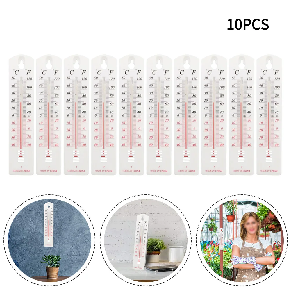 10Pcs/set Thermometer Outdoor Indoor Gardens Thermometer Plastic Scale Analog Rooms Garden Thermometer Temperature Meter Sensor
10Pcs/set Thermometer Outdoor Indoor Gardens Thermometer Plastic Scale Analog Rooms Garden Thermometer Temperature Meter Sensor