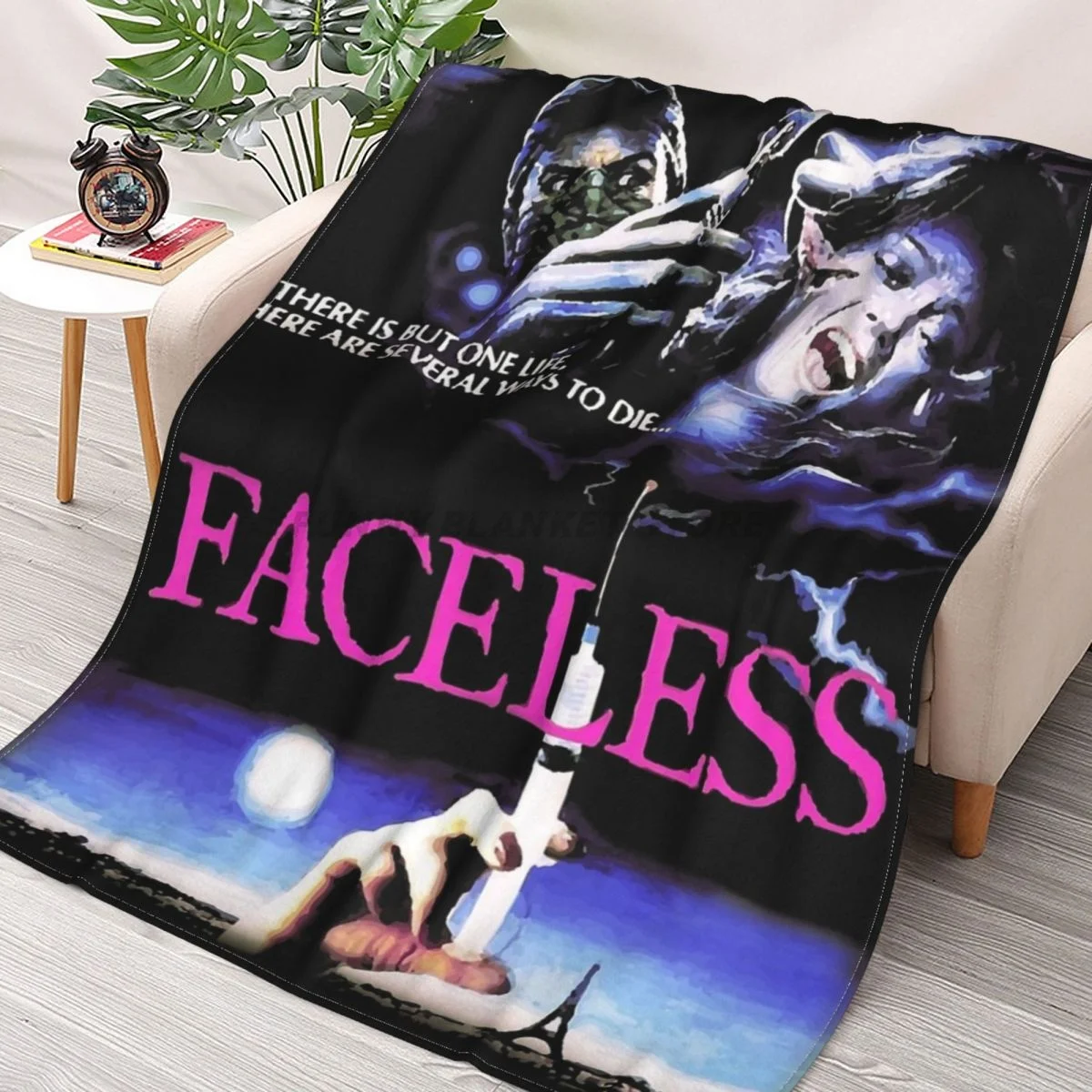 

Одеяло для пикника без лица (1987), Фланелевое ультрамягкое теплое одеяло с коллажем, покрывало на кровать