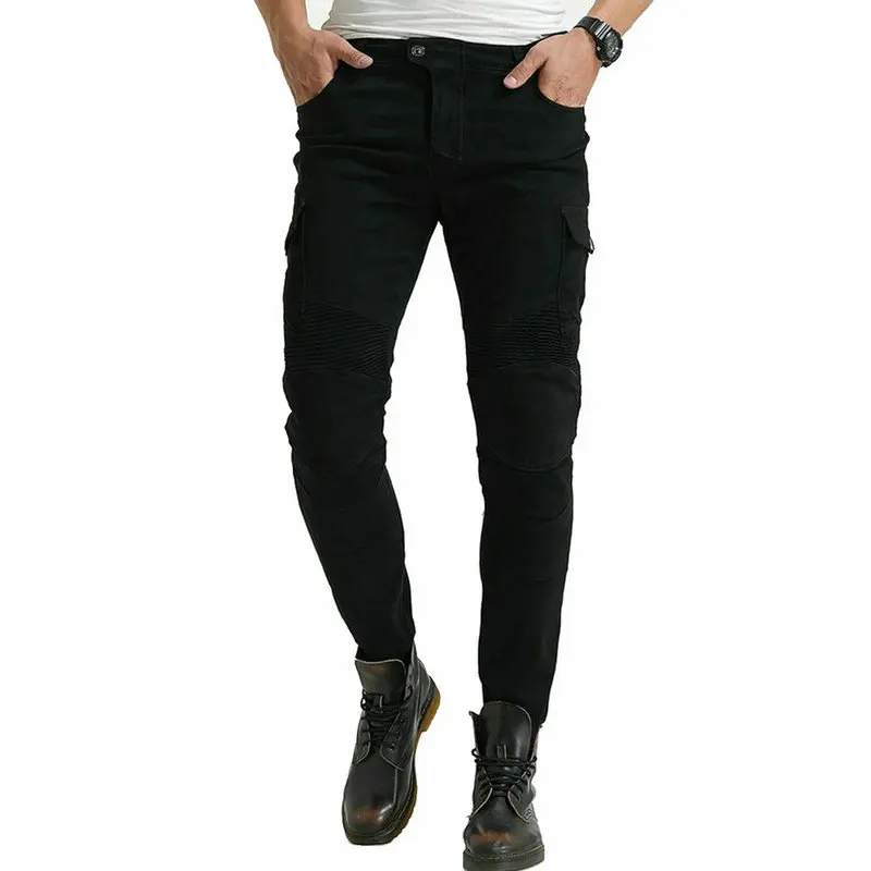 Volero Motorpool Motorcycle Riding Trousers Four Seasons Loose Straight Protective Pants Motor Knight Sports Casual Jeans Black
Volero Motorpool Motorcycle Riding Trousers Four Seasons Loose Straight Protective Pants Motor Knight Sports Casual Jeans Black