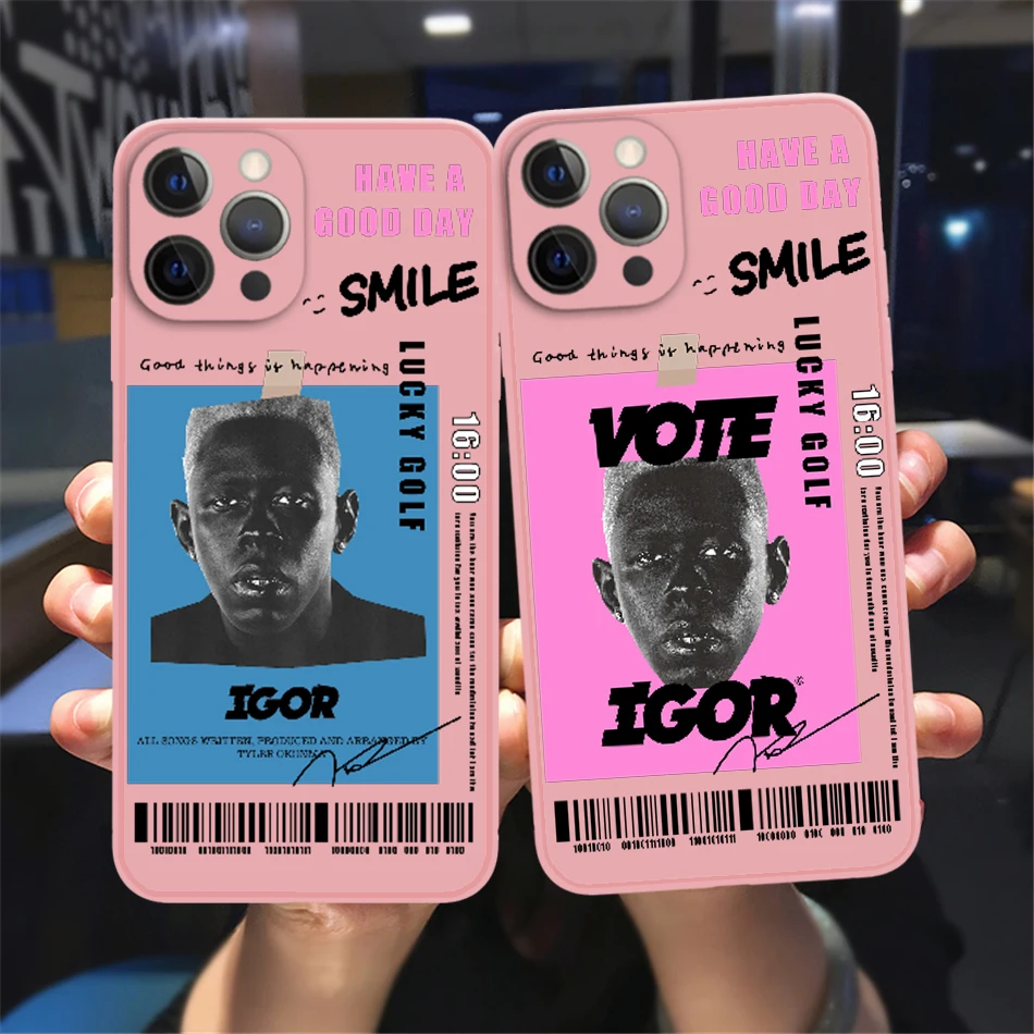 Hot Tyler the creator Golf IGOR bees Candy Color Phone Cover For iPhone 11 12 13 14 Pro Max X XR XSMax 8 14 Plus Pink Soft Case
Hot Tyler the creator Golf IGOR bees Candy Color Phone Cover For iPhone 11 12 13 14 Pro Max X XR XSMax 8 14 Plus Pink Soft Case
