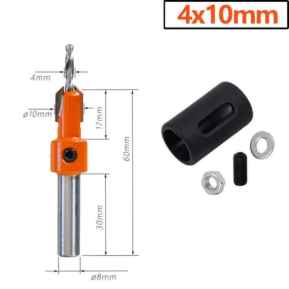 Efficient Self Tapping Screw Taper with Round Shank Countersink Drill Bit and Adjustable Stop Collar for Woodworking
Efficient Self Tapping Screw Taper with Round Shank Countersink Drill Bit and Adjustable Stop Collar for Woodworking