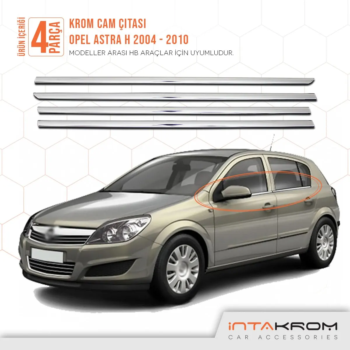 Opel Astra H HB для хромированной отделки оконной рамы, 4 шт., модели 2004 -2010, совместимы с качественными автомобильными аксессуарами
Opel Astra H HB для хромированной отделки оконной рамы, 4 шт., модели 2004 -2010, совместимы с качественными автомобильными аксессуарами