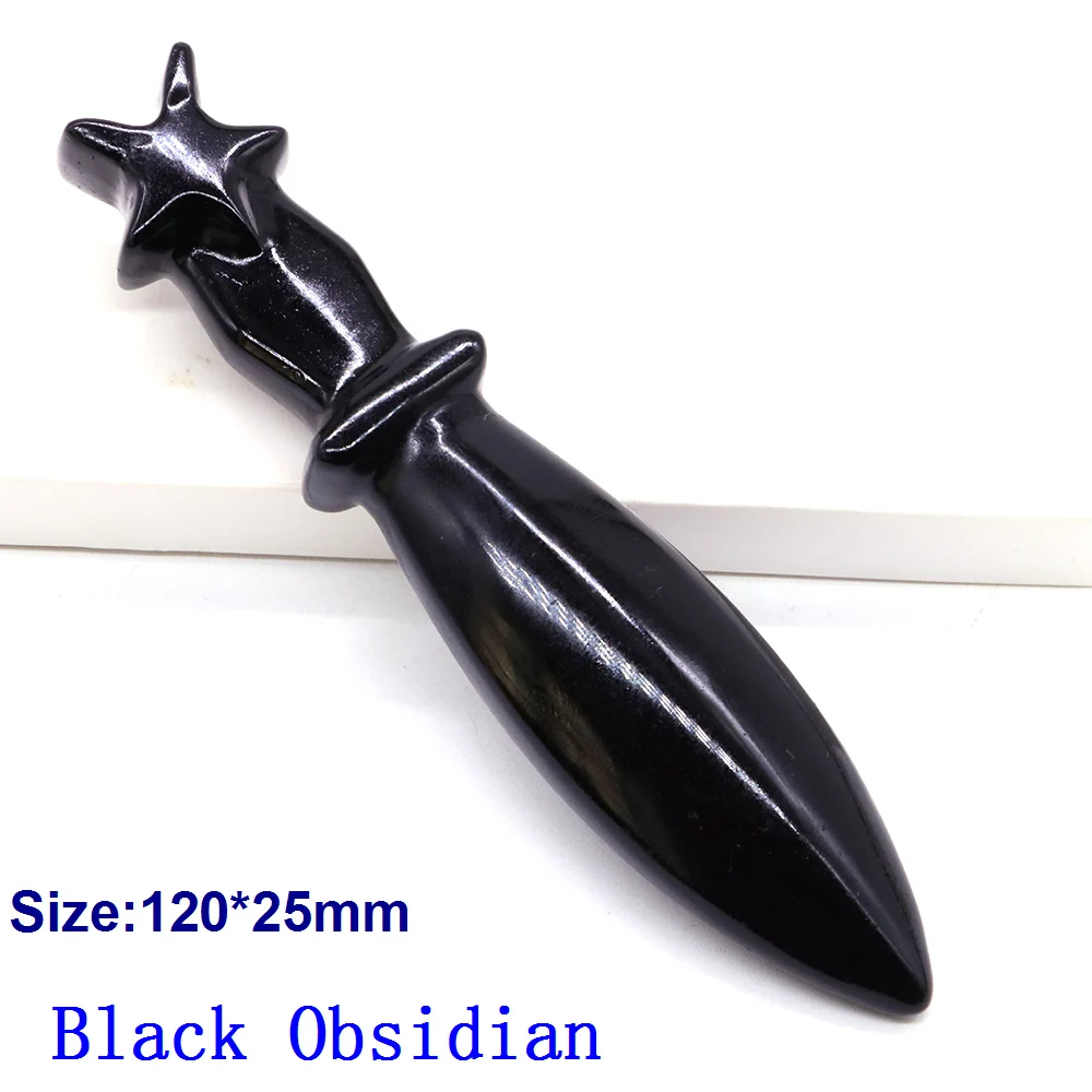 Резной меч из черного обсидиана 12 см
Резной меч из черного обсидиана 12 см