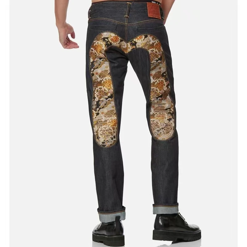 2022 Japan Style Embroidery Flower Retro Y2k Men's Men's Long Large Jeans Straight-leg Jeans Denim Trousers Daily Wear
2022 Japan Style Embroidery Flower Retro Y2k Men's Men's Long Large Jeans Straight-leg Jeans Denim Trousers Daily Wear