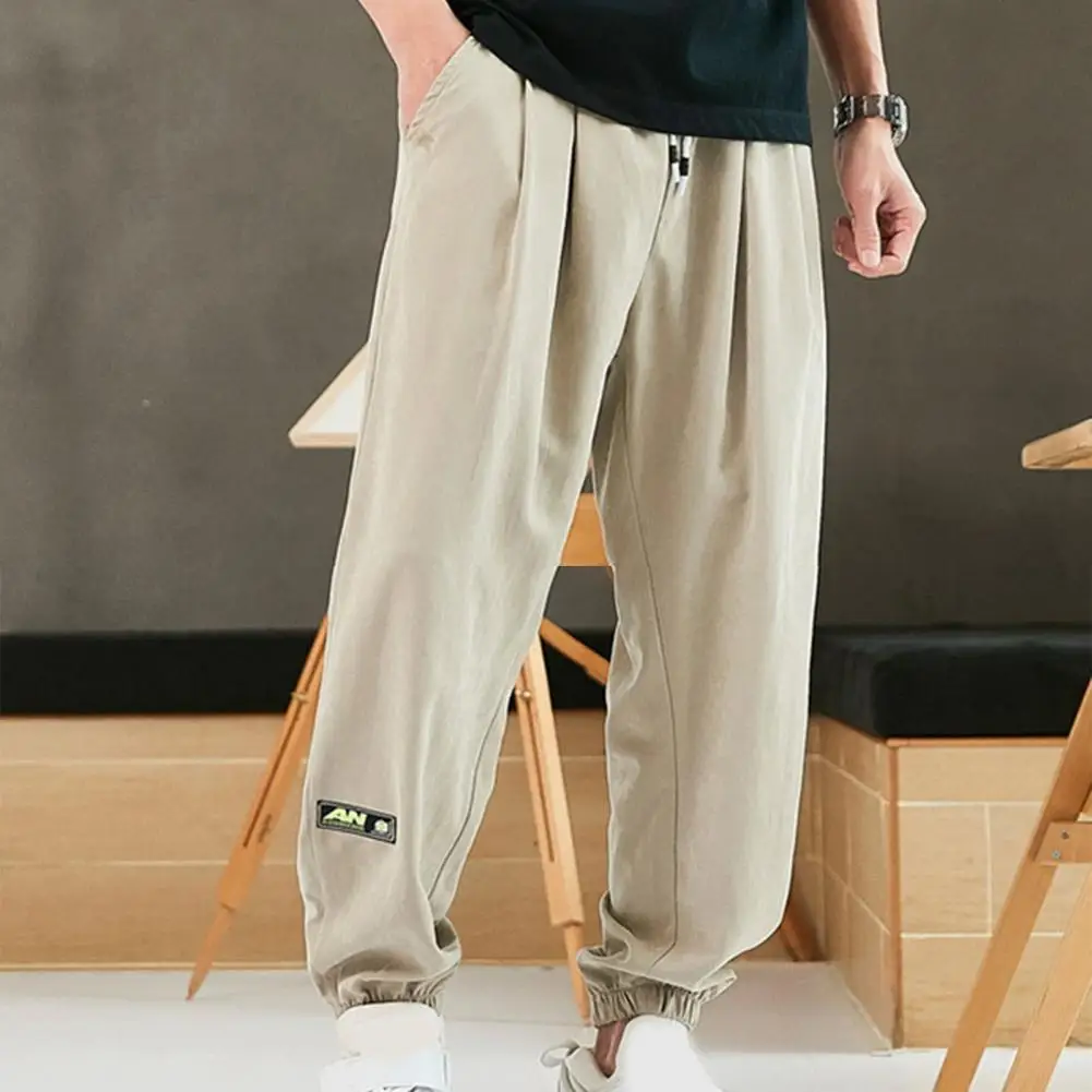 2022 Hot Trendy Men Pants Ankle-banded Pure Color Mid Waist Colorfast Simple Drawstring Casual Spring Trousers for School
2022 Hot Trendy Men Pants Ankle-banded Pure Color Mid Waist Colorfast Simple Drawstring Casual Spring Trousers for School
