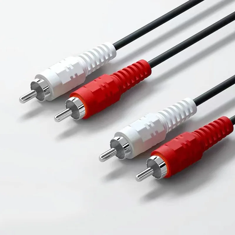 15M Dual Stereo 2RCA Male to 2 RCA Male Cable Audio Cable AV Cable for DVD TV CD Sound Amplifier
15M Dual Stereo 2RCA Male to 2 RCA Male Cable Audio Cable AV Cable for DVD TV CD Sound Amplifier