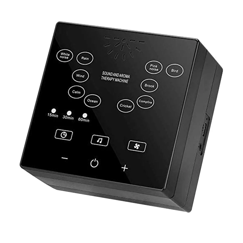 Noise Sound Machine With Press Screen And Essential Oil Aromatherapy Diffuser, 3 Timer, 10 High-Fidelity Soothing Sounds
Noise Sound Machine With Press Screen And Essential Oil Aromatherapy Diffuser, 3 Timer, 10 High-Fidelity Soothing Sounds