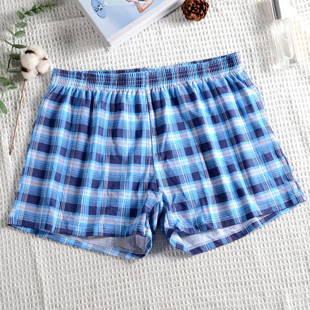 Sexy Men Cotton Boxer Large Size Seamless Briefs Loose Pouch Underwear Plaid Swimwear Soft Shorts Underpants Casual Homewear
Sexy Men Cotton Boxer Large Size Seamless Briefs Loose Pouch Underwear Plaid Swimwear Soft Shorts Underpants Casual Homewear