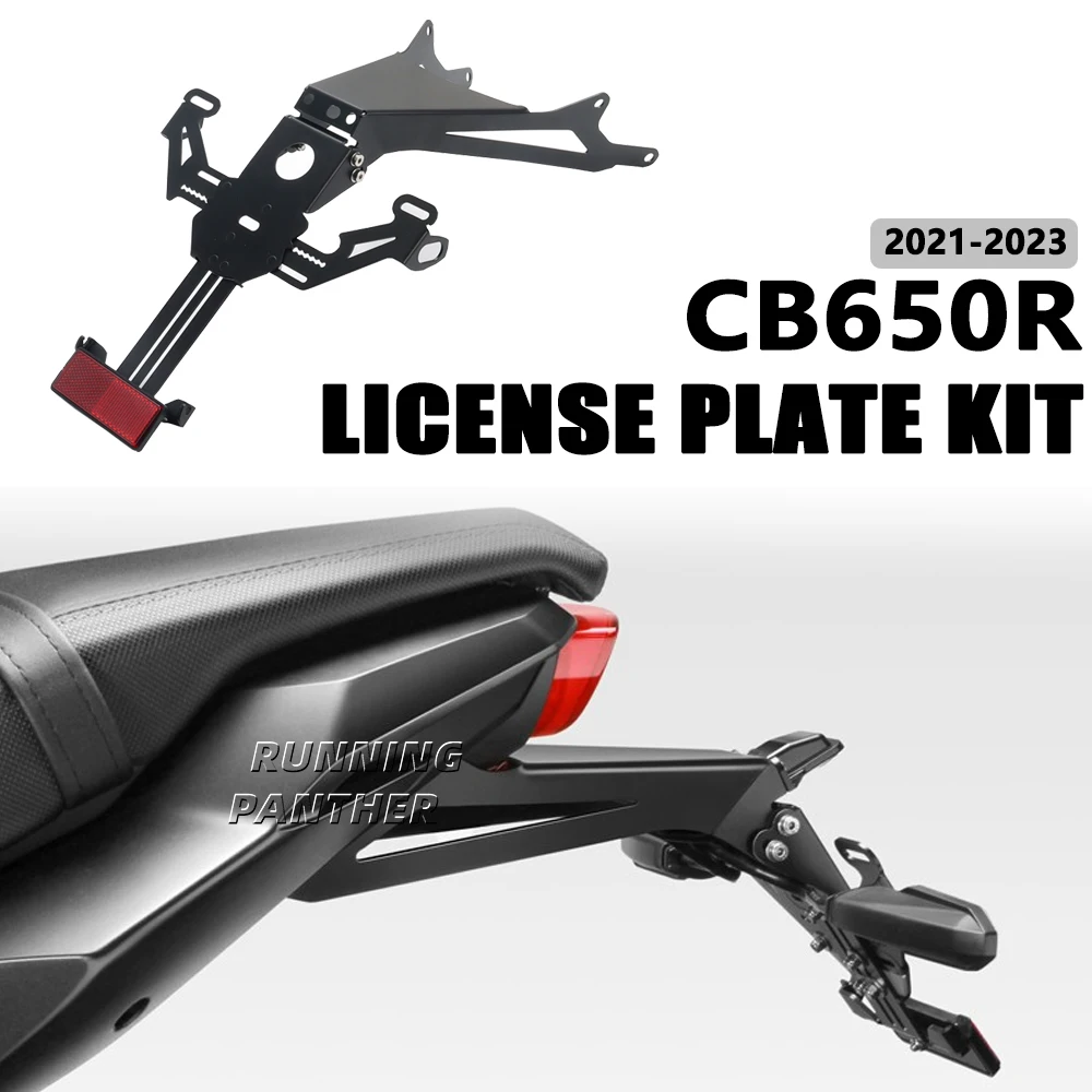 For HONDA CB 650R cb650r CB650R 2021 2022 2023 License Plate Holder Rear Tail Frame Fender Eliminator Bracket License Plate Kit
For HONDA CB 650R cb650r CB650R 2021 2022 2023 License Plate Holder Rear Tail Frame Fender Eliminator Bracket License Plate Kit