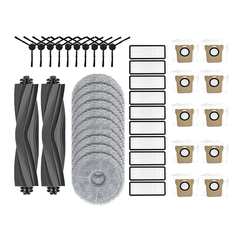 Mop Cloths Rags Hepa Filter Dust Bags Sweeping Robot Accessories As Shown Plastic For Dreame Bot L20 Ultra Robot Vacuums
Mop Cloths Rags Hepa Filter Dust Bags Sweeping Robot Accessories As Shown Plastic For Dreame Bot L20 Ultra Robot Vacuums