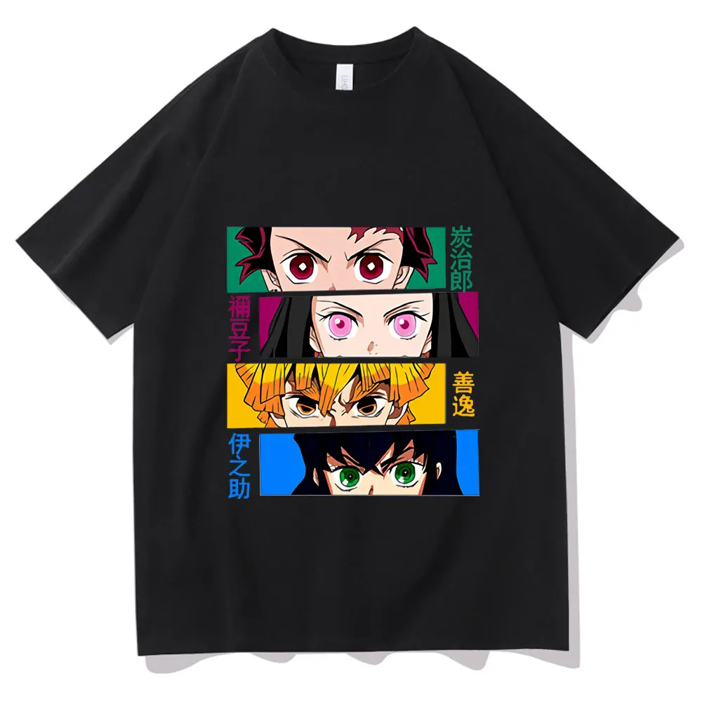 2022s New Anime Demon Slayer Tee Short Sleeve Kamado Tanjirou Printed T-shirt Kimetsu No Yaiba Sudaderas Mujer Men Women Tees
2022s New Anime Demon Slayer Tee Short Sleeve Kamado Tanjirou Printed T-shirt Kimetsu No Yaiba Sudaderas Mujer Men Women Tees
