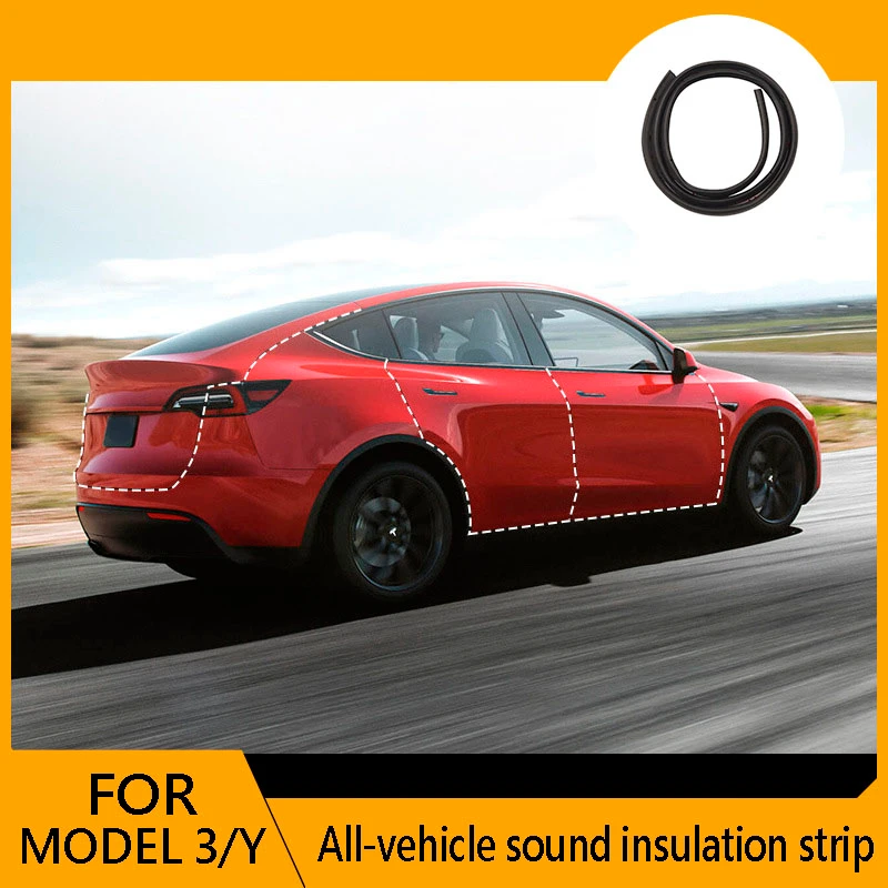 For Tesla Model 3 Model Y sealing strip dedicated full interior door soundproofing waterproof shock absorption glue
For Tesla Model 3 Model Y sealing strip dedicated full interior door soundproofing waterproof shock absorption glue