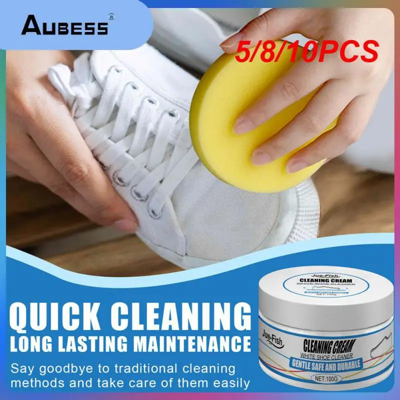 5/8/10PCS Universal White Shoe Clean Home-appliance Cleaning Cream Sports Canvas Shoes To Clean White Artifact Disposable
5/8/10PCS Universal White Shoe Clean Home-appliance Cleaning Cream Sports Canvas Shoes To Clean White Artifact Disposable