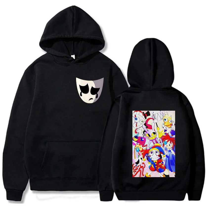 The Amazing Digital Circus Anime Pomni Jax Cartoon Hoodies Women Men Hooded Sweatshirt Streetwear Long Sleeve Multicolor Clothes
The Amazing Digital Circus Anime Pomni Jax Cartoon Hoodies Women Men Hooded Sweatshirt Streetwear Long Sleeve Multicolor Clothes
