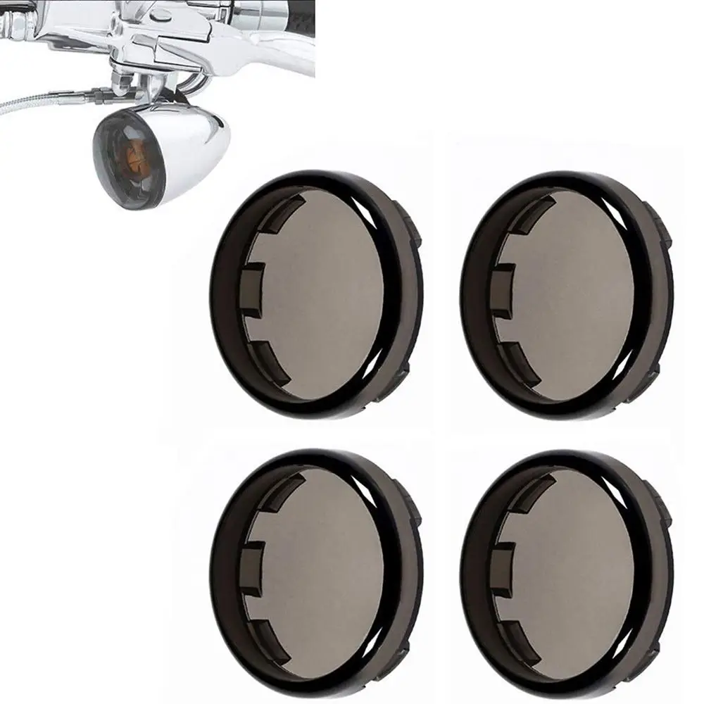 4pcs Motorcycle Lighting Cover Smoked Front Rear Bullet Style Turn Signal Lens Cover for HARLEY High Quality
4pcs Motorcycle Lighting Cover Smoked Front Rear Bullet Style Turn Signal Lens Cover for HARLEY High Quality
