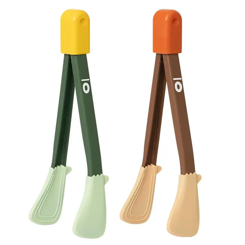 Silicone Food Tongs Kitchen Multifunctional Heat Resistant Anti-Scalding Non Slip Barbecue Tongs Household Steak Tongs
Silicone Food Tongs Kitchen Multifunctional Heat Resistant Anti-Scalding Non Slip Barbecue Tongs Household Steak Tongs