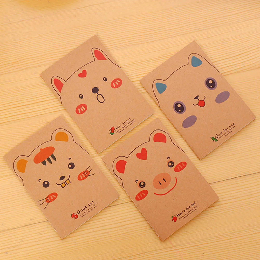 10pcs Portable Kraft Paper Cartoon Pocket Notepad Diary Graffiti Book Stationery Promotional Gift
10pcs Portable Kraft Paper Cartoon Pocket Notepad Diary Graffiti Book Stationery Promotional Gift